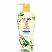 385687 KOSE Salon Style Air in Smooth Кондиционер  разглаживающий, с органическими маслами,  аромат цветов и трав, 500мл 385687
