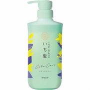722454 KRACIE Ichikami Color Care & Base Shampoo Шампунь для окрашенных волос, с ароматом цветущей вишни и цветков лимона  480мл 722454