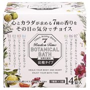 088105 KJ Novopin Baden Time Botanical Bath Salt  Соль для принятия ванны 7 ароматов 14х40г 088105