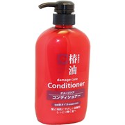 830143 KUMANO YUSHI Tsubaki Oil Damage Care Conditioner Кондиционер для ухода за волосами с натуральным маслом камелии 600мл 830143