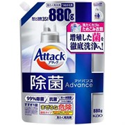 418098 KAO Attack Antibacterial Advance Средство для стирки м/у с крышкой 880г 418098