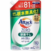 417305 KAO Attack Zero One Hand Type Средство для стирки суперконцентрированное м/у с крышкой 810г 417305