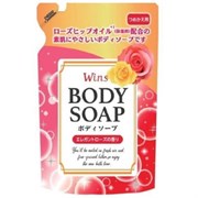 830998 Nihon Wins Body Soap Rose Крем-мыло для тела с розовым маслом 340гр м/у 830998