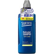 379030 KAO Success Extra Cool Лечебный шампунь для мужчин, с охлаждающим эффектом, с ментолом и эвкалиптом, 400мл 379030