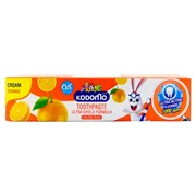 015289 LION Kodomo Паста зубная для детей с 6 месяцев с ароматом апельсина, 65 г 015289