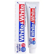 186403 LION "White & White" Зубная паста c двойным отбеливающим эффектом 150г 186403
