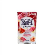 801014 Rocket Soap Animo Harmony Rose Слабокислое жидкое мыло для тела аромат розы м/у 400мл 801014