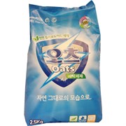 721402 OATS Концентрированный стиральный порошок,  мягкая упаковка, 2500 г 721402