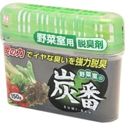 SUMI-BAN Дезодорант-поглотитель неприятных запахов для холодильника с древесным углём (овощная камера), 150 гр 219889