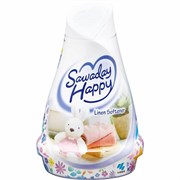 088241 KOBAYASHI Sawaday Happy Linen Softener Освежитель воздуха с ароматом цветочного кондиционера для белья 120г 088241