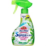 426550 Жидкость для ванны Magicclean антибактериальная предотвращающая образование розовой и чёрной плесени зелёные травы 350мл 426550