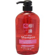 830136 KUMANO YUSHI Tsubaki Oil Damage Care Shampoo Шампунь для ухода за поврежденными волосами, с маслом камелии, 600мл 830136