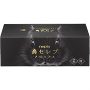 636191 NEPIA Hana-Celeb Tissue Premium Трехслойные премиальные бумажные салфетки, белые, без аромата, 130шт 636191