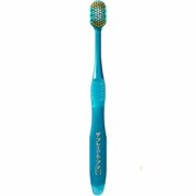 362303 EBISU The Premium Care Periodontal Pocket Plus Зубная щетка с широкой чистящей головкой овальной формы, со сверхтонкими концами щетинок и боковыми очищающими пучками, 7-рядная, мягкая 362303