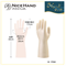 038096 SHOWA GLOVES Nice Hand Smooth Touch Хозяйственные перчатки с флисовой подкладкой и усиленными кончиками пальцев, жемчужно-зеленые, размер М, 1 пара 038096 - фото 1310